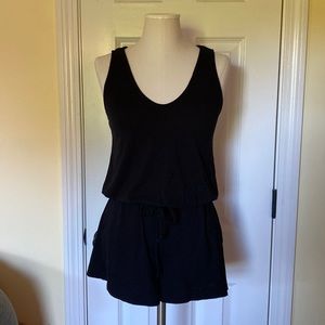 Lou & Grey Black Jersey Romper
